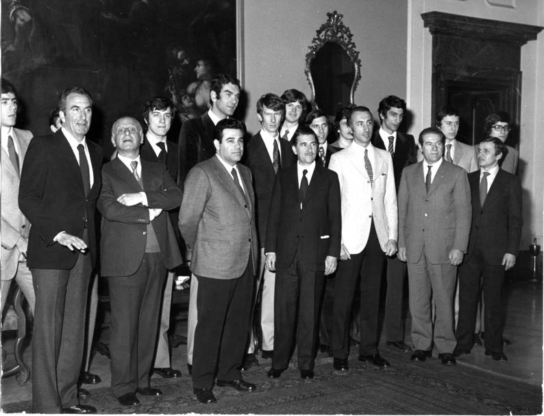 Milano, 26 aprile 1972: Il sindaco Aniasi incontra il Simmenthal